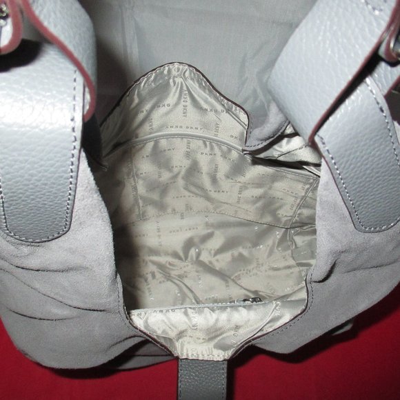 DKNY Wayne Large Suede Hobo Bag  - #3228 - Picture 7 of 13